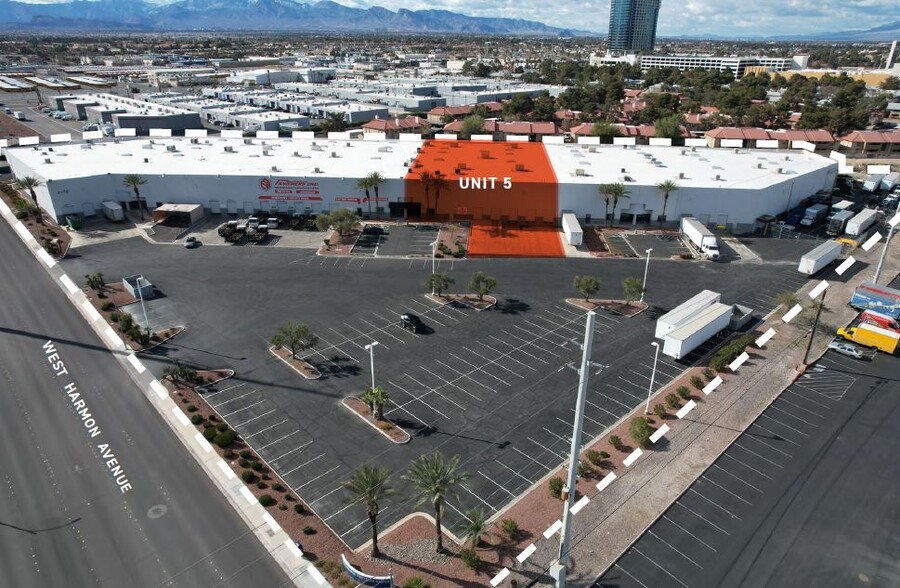 4170 W Harmon Ave, Las Vegas, NV for lease - Aerial - Image 2 of 7