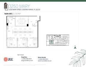 3250 Mary St, Coconut Grove, FL for lease Site Plan- Image 2 of 2