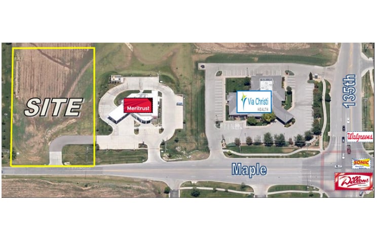 135th & Maple St, Wichita, KS for sale - Building Photo - Image 2 of 2