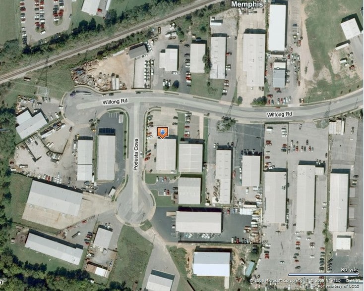 5071 Wilfong Rd, Memphis, TN for sale - Aerial - Image 3 of 5