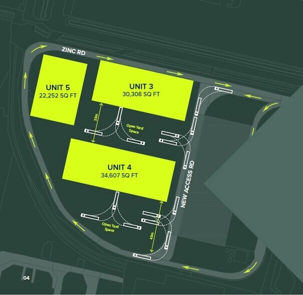 Zinc Rd, Avonmouth for lease - Site Plan - Image 3 of 3