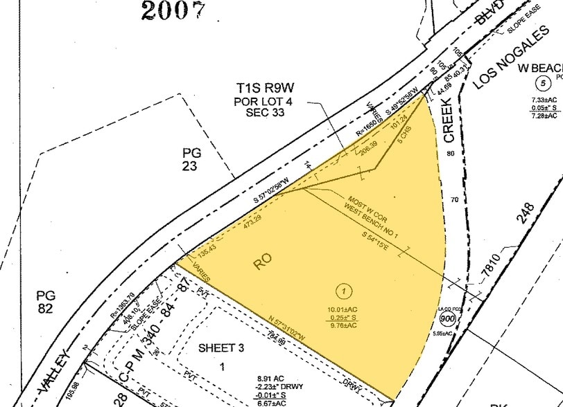 3900 Valley Blvd, Walnut, CA for lease - Plat Map - Image 2 of 6