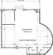 401-425 W Stone Wood Dr, Broken Arrow, OK for lease Typical Floor Plan- Image 1 of 4