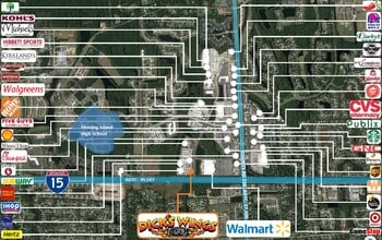 1803 Eastwest Pkwy, Fleming Island, FL - AERIAL  map view