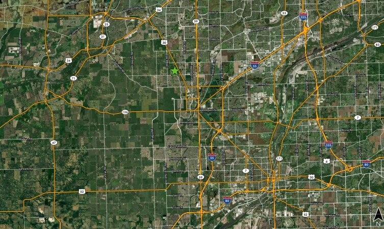 W 127th St, Plainfield, IL for sale - Aerial - Image 2 of 4