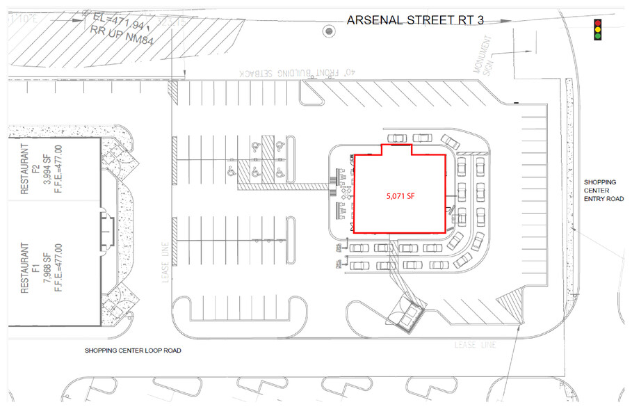 Towne Center at Watertown, Watertown, NY for lease - Floor Plan - Image 3 of 6