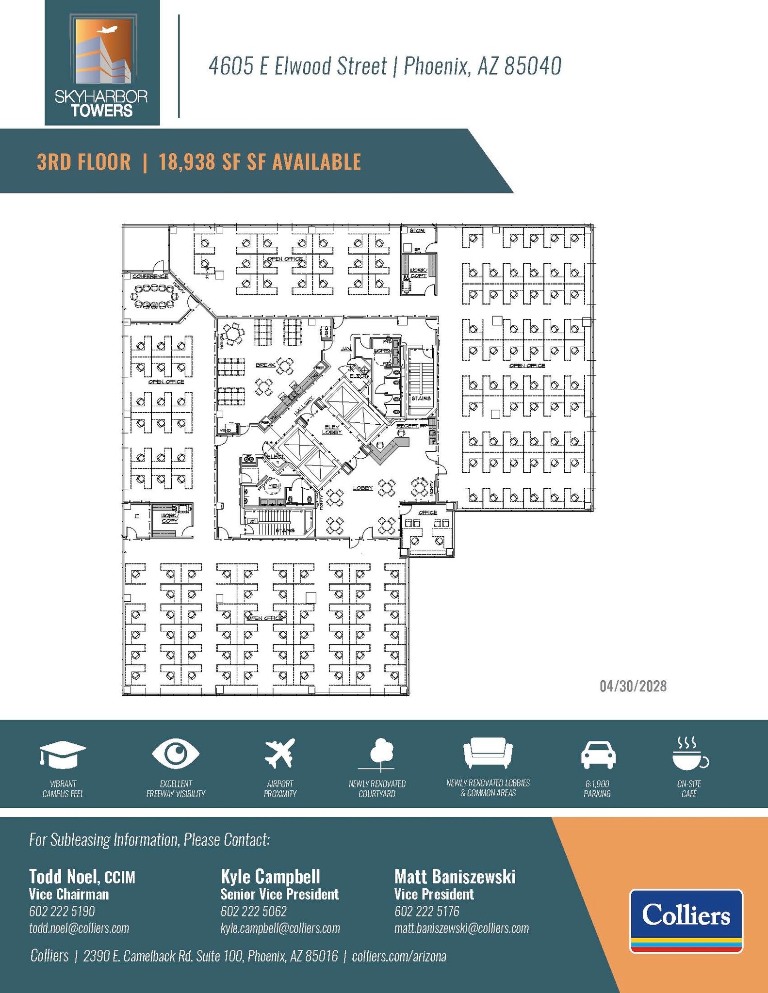 4605 E Elwood St, Phoenix, AZ for lease Floor Plan- Image 1 of 1