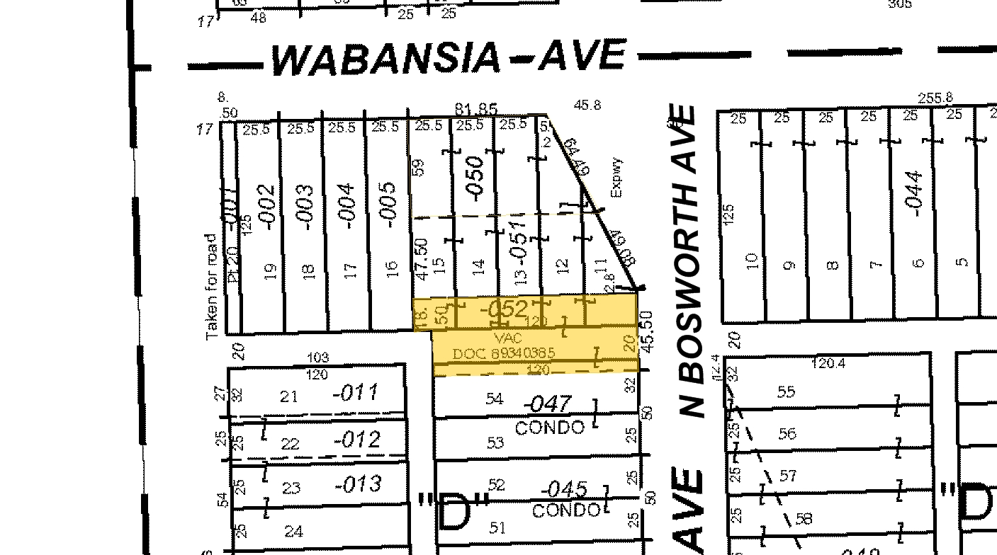 1646 N Bosworth Ave, Chicago, IL for sale Plat Map- Image 1 of 2