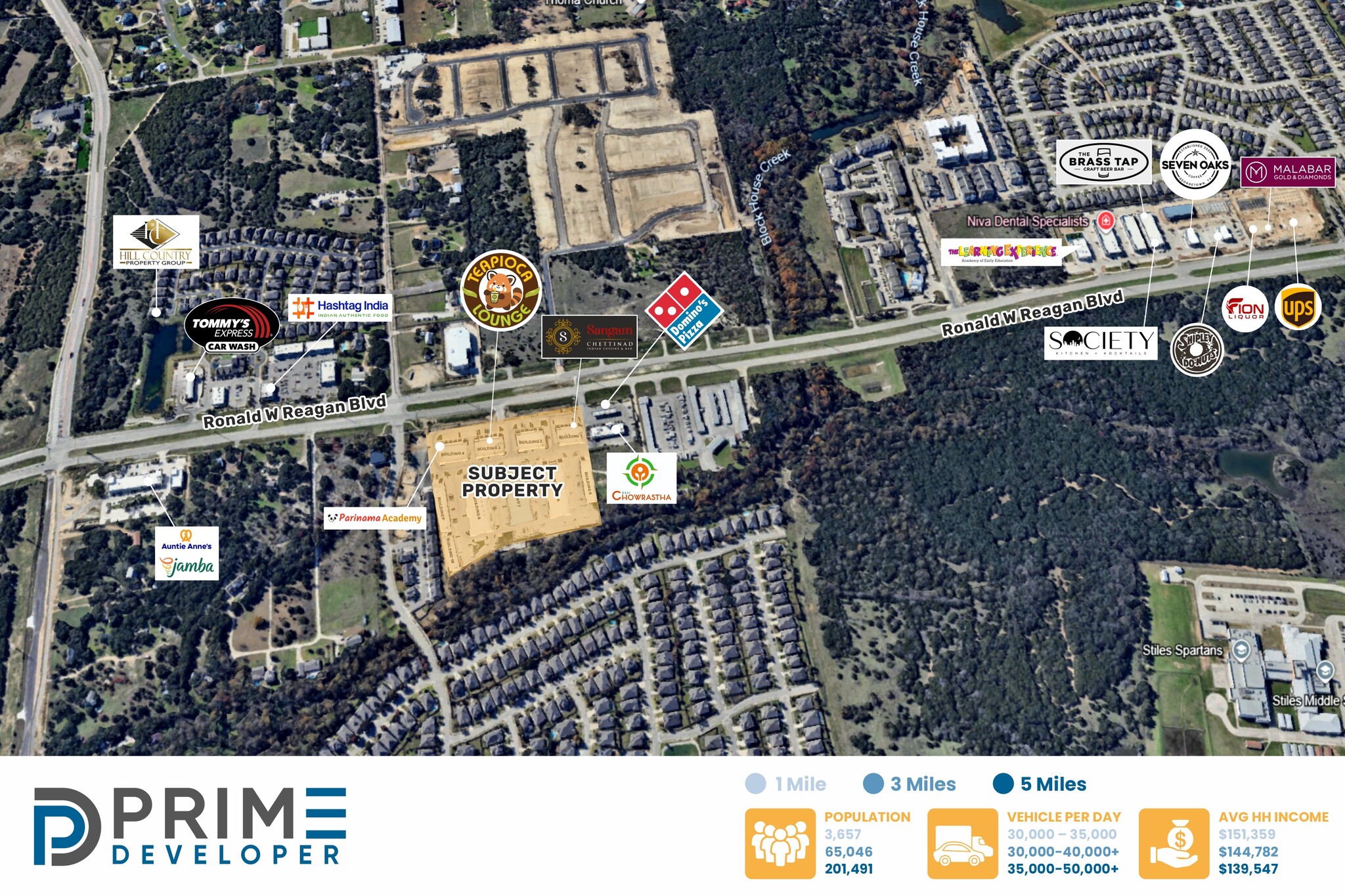 14300 Ronald Reagan Blvd, Cedar Park, TX for lease Aerial- Image 1 of 17