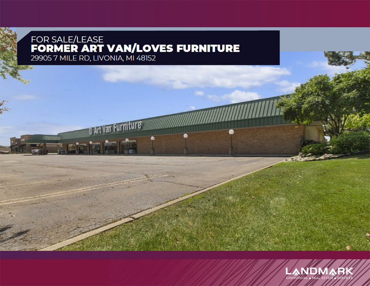 29905 7 Mile Rd, Livonia, MI for sale - Building Photo - Image 1 of 7
