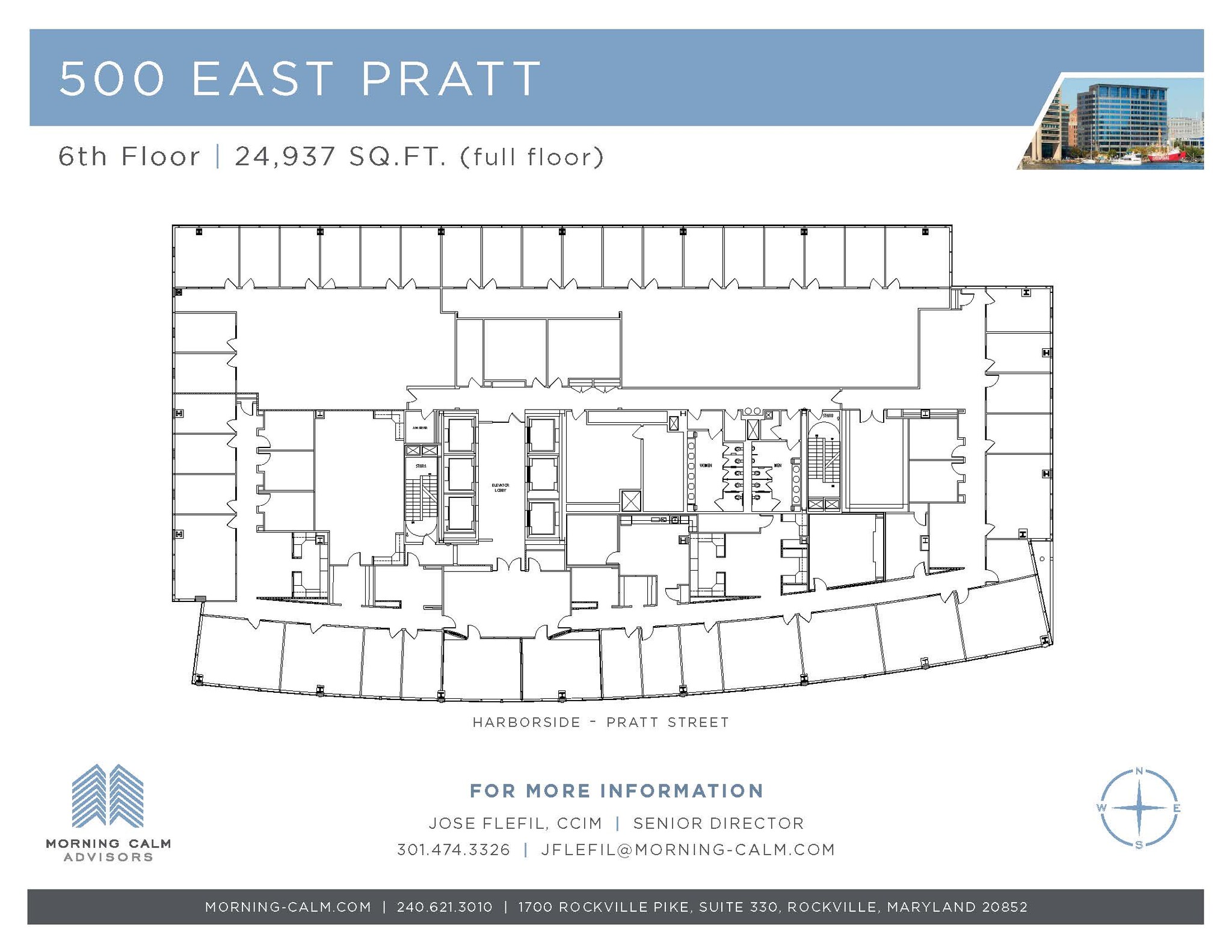 500 E Pratt St, Baltimore, MD for lease Building Photo- Image 1 of 1