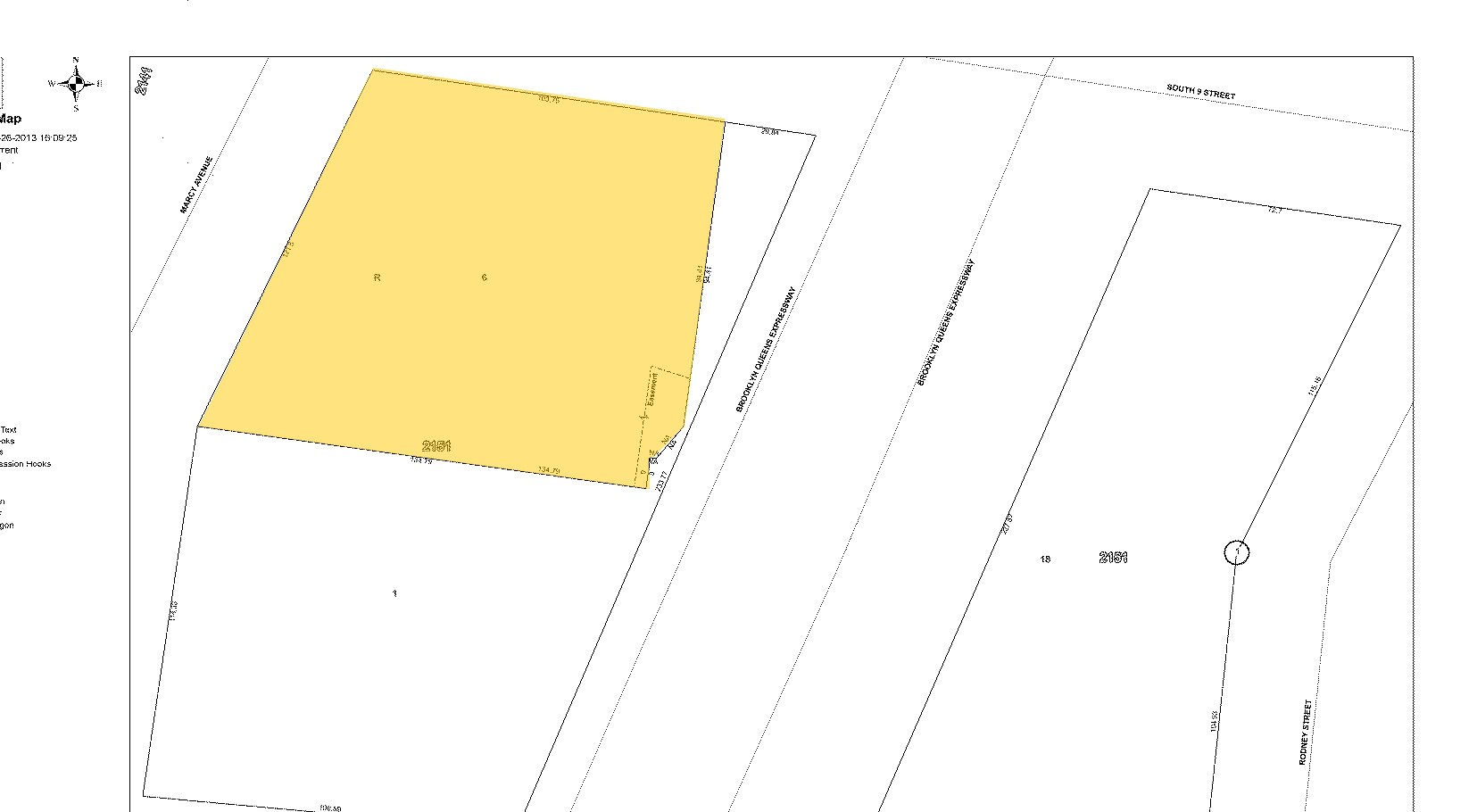 185 Marcy Ave, Brooklyn, NY for sale Plat Map- Image 1 of 1