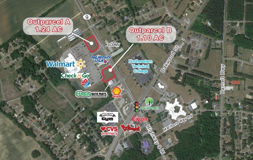 336 - 3 Hwy 9 W, Bennettsville, SC for sale - Building Photo - Image 1 of 2