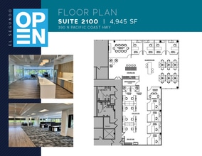 300 N Pacific Coast Hwy, El Segundo, CA for lease Floor Plan- Image 1 of 1