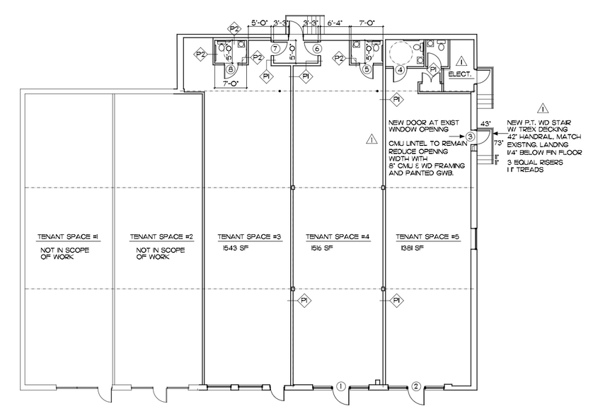 1201 Eastern Blvd, Essex, MD for lease - Floor Plan - Image 2 of 17