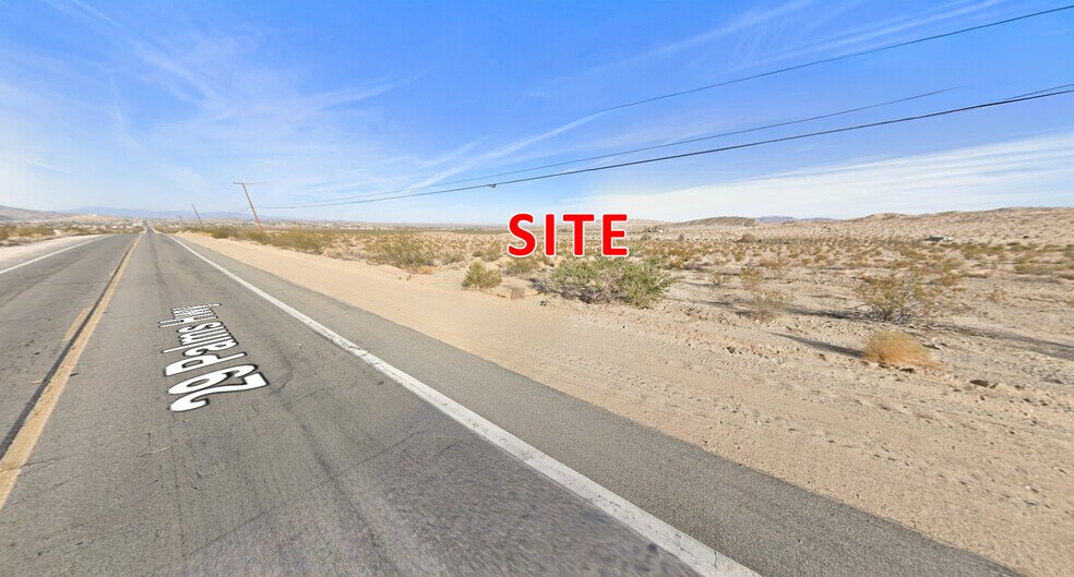 0 29 Palms hwy, Twentynine Palms, CA for sale - Primary Photo - Image 1 of 2