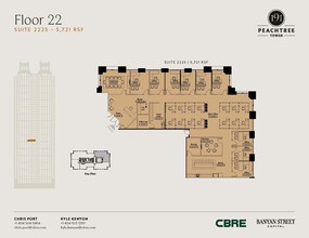 191 Peachtree St NE, Atlanta, GA for lease Floor Plan- Image 1 of 1