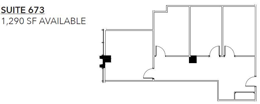 1111 Plaza Dr, Schaumburg, IL for lease Floor Plan- Image 1 of 2