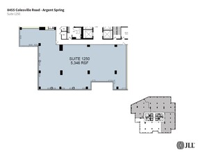 8455 Colesville Rd, Silver Spring, MD for lease Floor Plan- Image 1 of 1