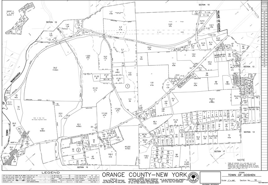 2594 Ny-17M, Goshen, NY for sale - Plat Map - Image 2 of 3