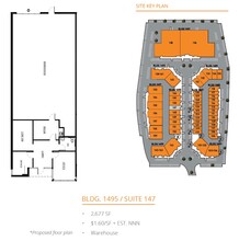 1491 Poinsettia Ave, Vista, CA for lease Floor Plan- Image 1 of 1