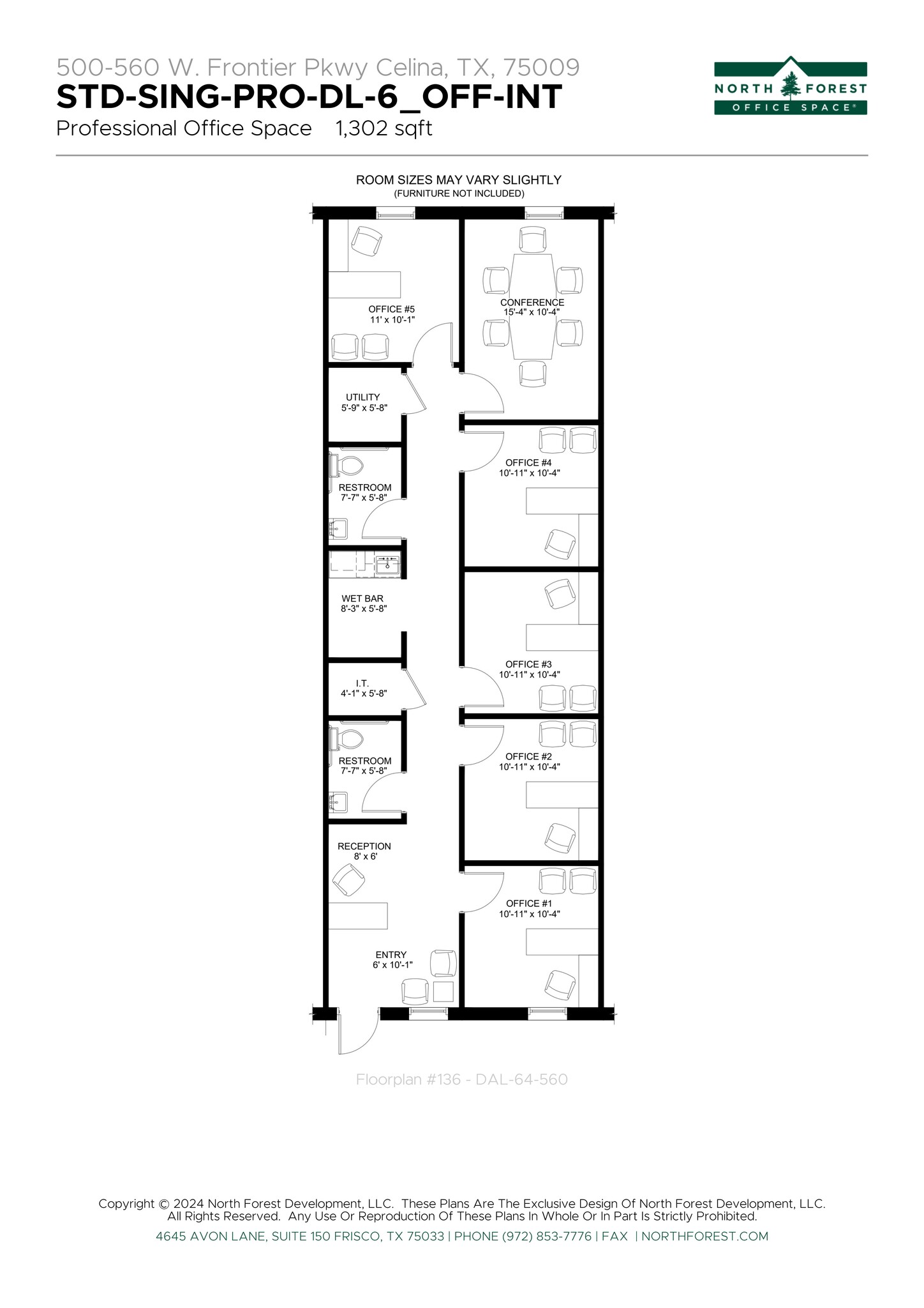 560 W Frontier Pky, Celina, TX for lease Site Plan- Image 1 of 2