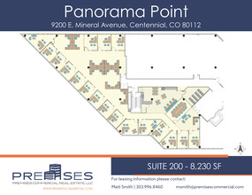 9200 E Mineral Ave, Centennial, CO for lease Floor Plan- Image 1 of 1