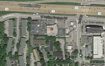 2727 W Beltline Hwy, Madison, WI - AERIAL  map view - Image1