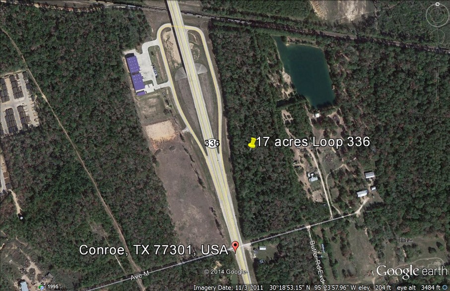 E Loop 336 and Butler, Conroe, TX for sale - Building Photo - Image 1 of 1