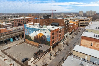 126 W Columbia St, Fort Wayne, IN - AERIAL  map view