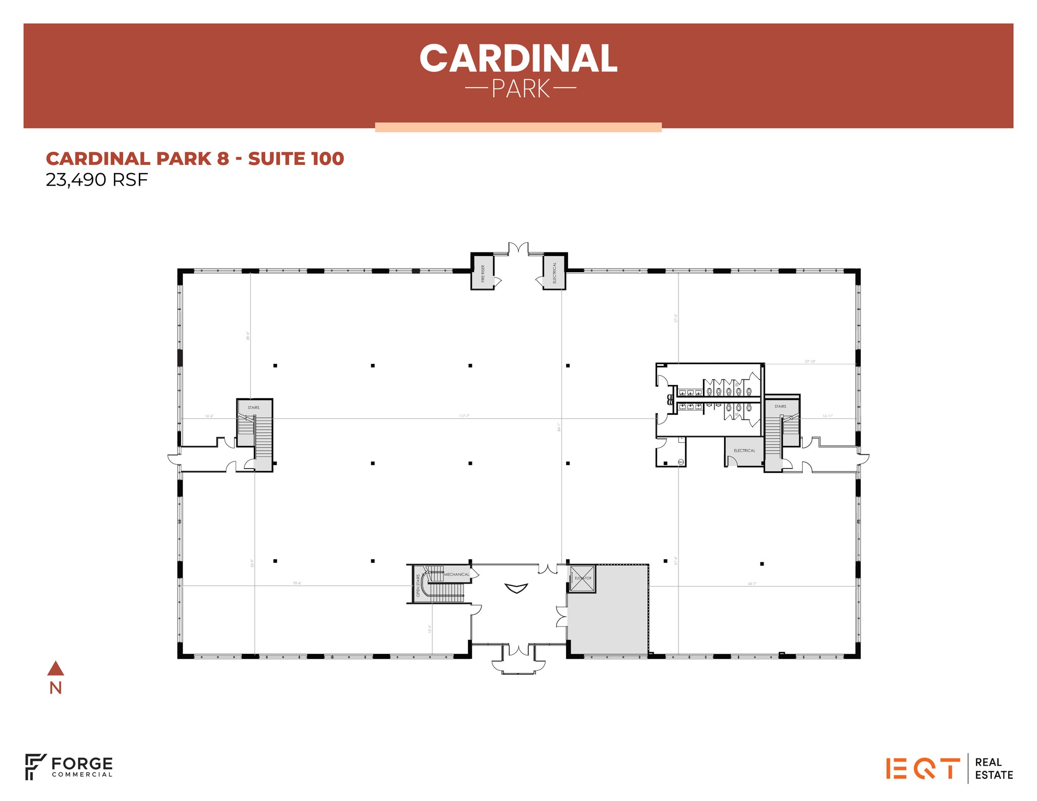 1703 N Plano Rd, Richardson, TX for lease Floor Plan- Image 1 of 6