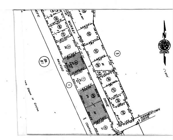 7475 Murray Dr, Stockton, CA for lease - Plat Map - Image 3 of 3