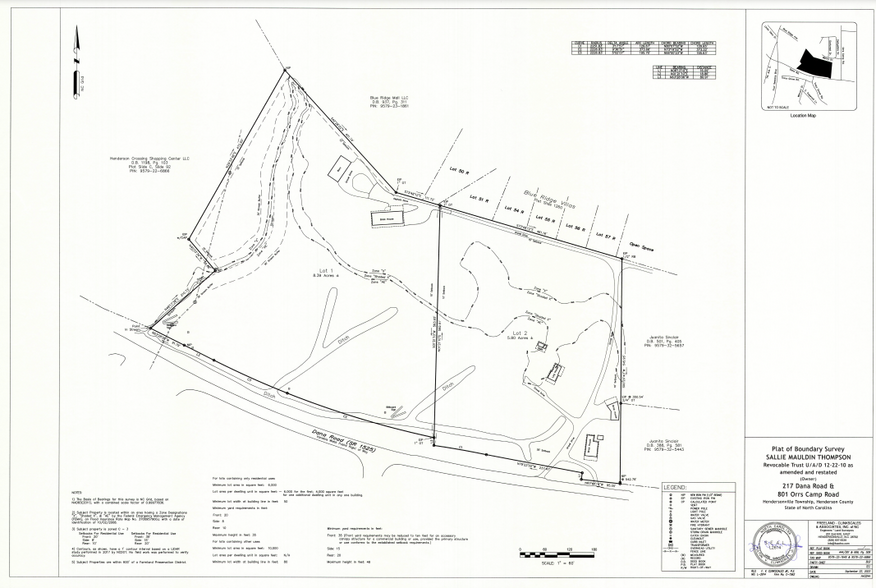 14.65 Acres of Land for Sale portfolio of 2 properties for sale on LoopNet.com - Plat Map - Image 2 of 3