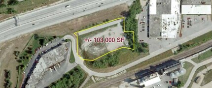 Adams St, Kansas City, KS for lease Aerial- Image 1 of 2