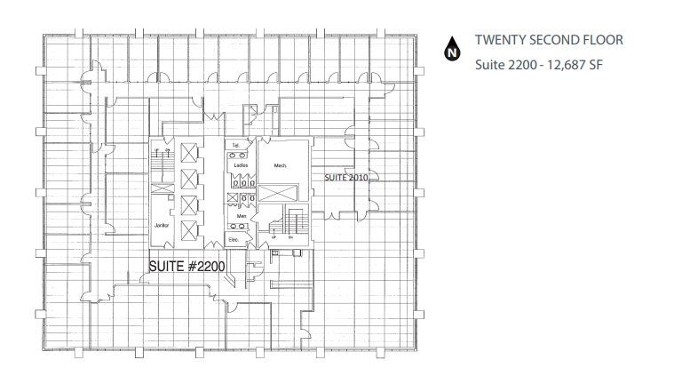 715 5 Av SW, Calgary, AB for lease Floor Plan- Image 1 of 1