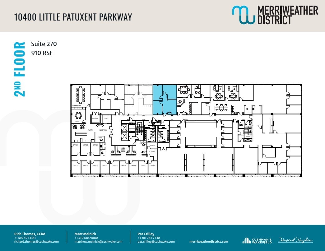 10480 Little Patuxent Pky, Columbia, MD for lease Floor Plan- Image 1 of 1