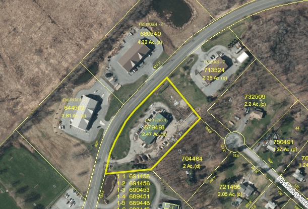 72 Airport Dr, Wappingers Falls, NY for lease - Plat Map - Image 3 of 3