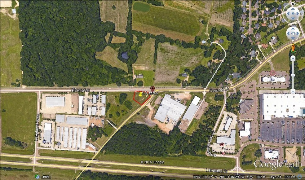 509 Liberty Rd Flowood Ms 39232 Commercial Property For On 1 Acres Of Commercial Land Offered At 479 000 In Flowood Ms