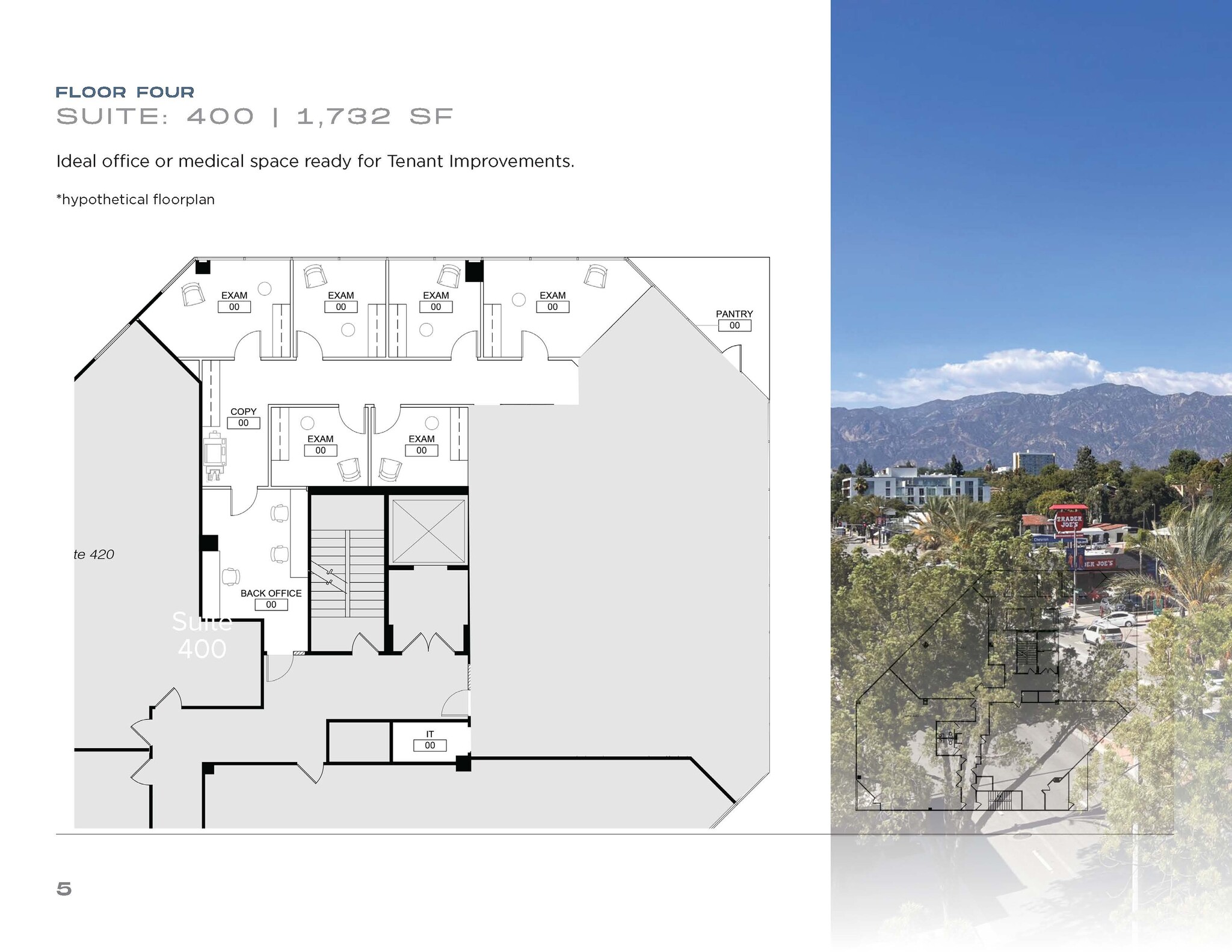 675 S Arroyo Pky, Pasadena, CA for lease Floor Plan- Image 1 of 1