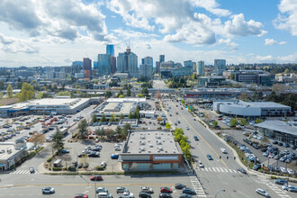 11919 NE 8th St, Bellevue, WA - aerial  map view