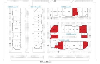 4602 E Elwood St, Phoenix, AZ for lease Site Plan- Image 2 of 2