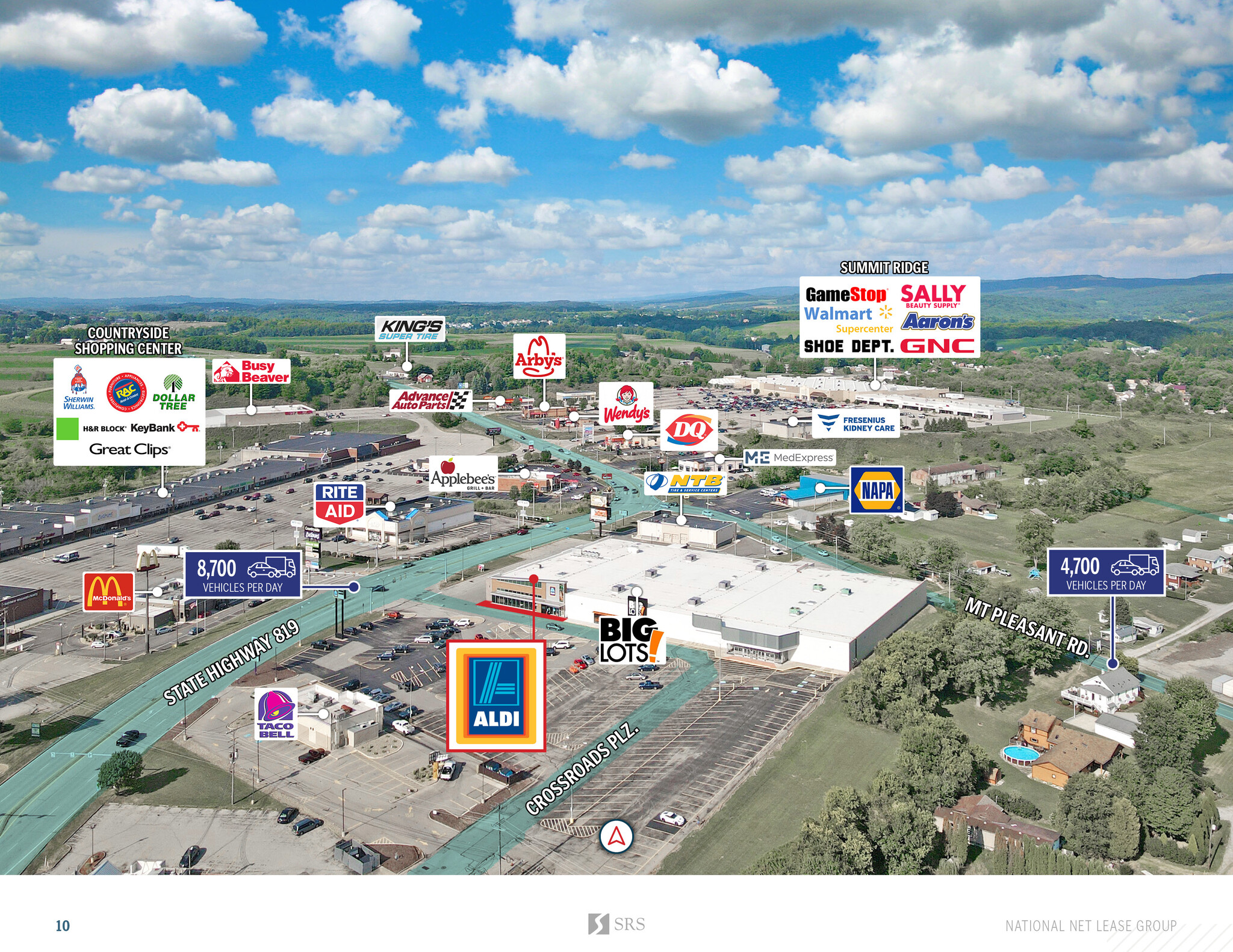 100 Cross Roads Plz, Mount Pleasant, PA 15666 Retail for Sale