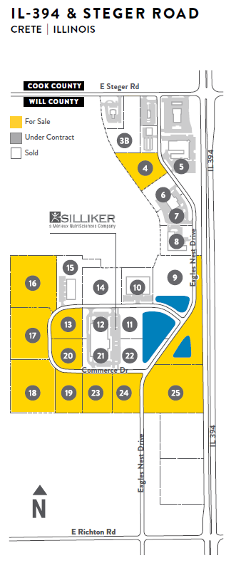 More details for IL-394 & Steger Rd, Crete, IL - Land for Sale