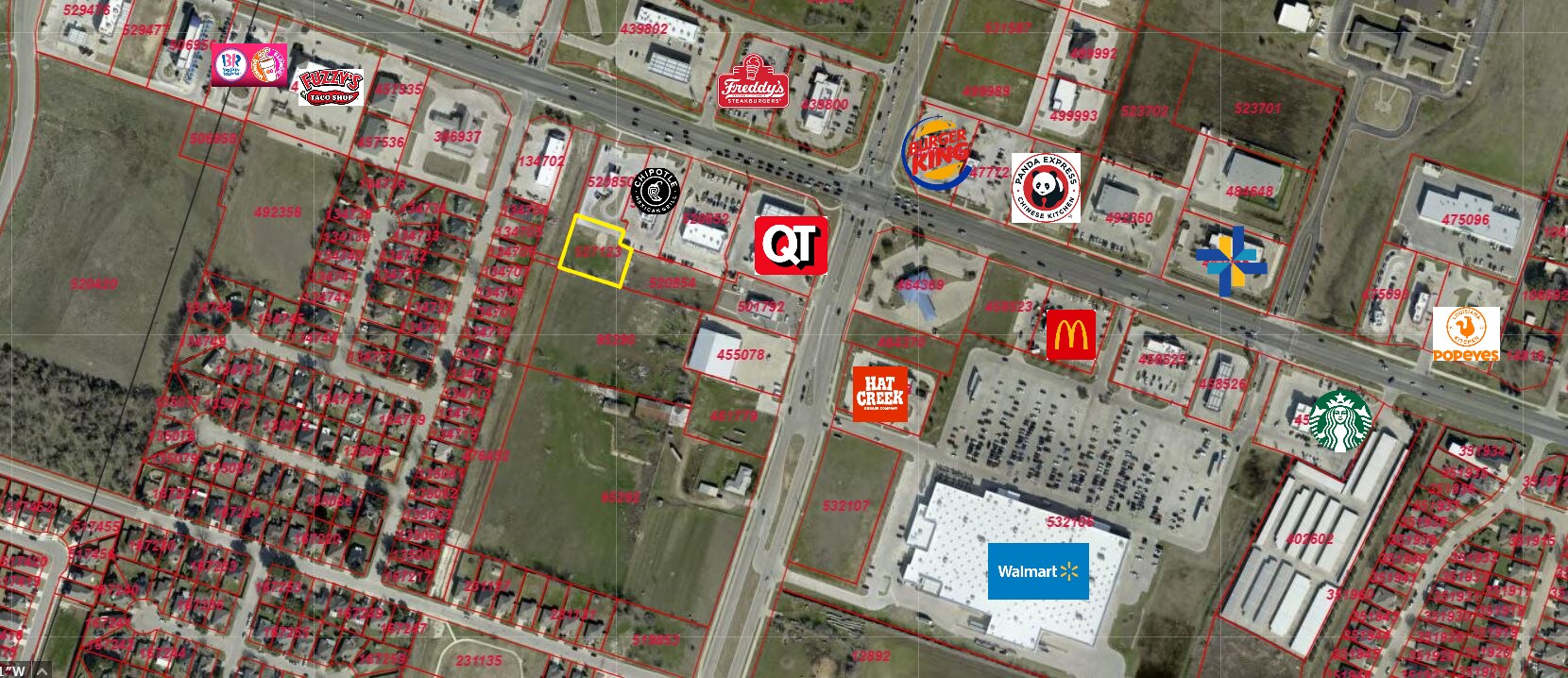 7159 W Adams Ave, Temple, TX for sale Aerial- Image 1 of 3