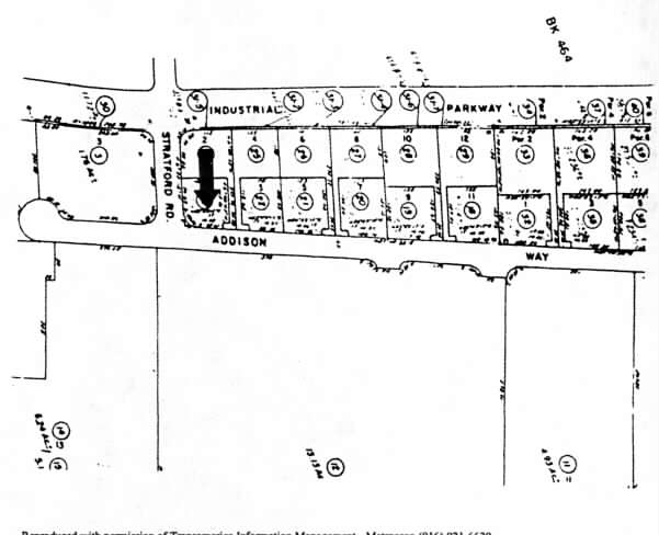 1817 Addison Way, Hayward, CA for sale - Plat Map - Image 2 of 4