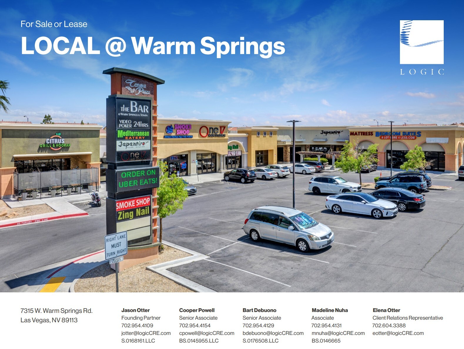 7315 W Warm Springs Rd, Las Vegas, NV for lease Building Photo- Image 1 of 8
