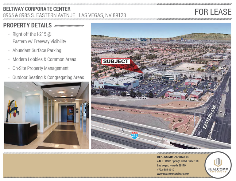 8975 S Eastern Ave, Las Vegas, NV for lease - Building Photo - Image 2 of 22