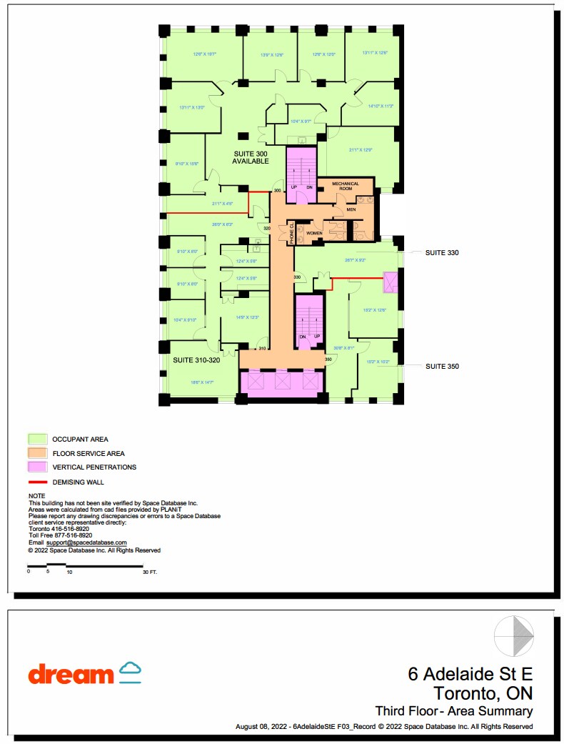 6 Adelaide St E, Toronto, ON for lease Floor Plan- Image 1 of 1