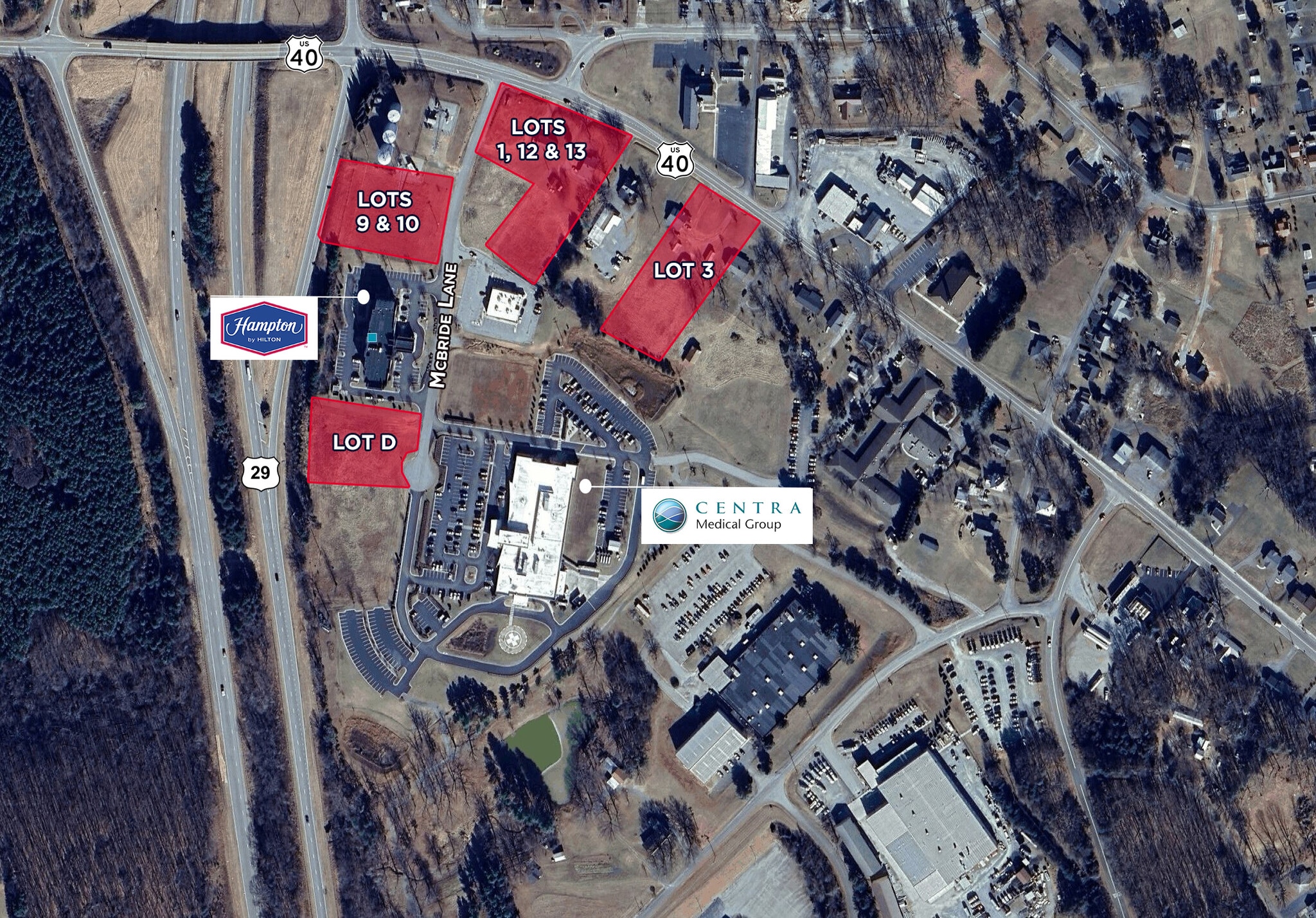 Commercial Sites in Gretna portfolio of 4 properties for sale on LoopNet.com Aerial- Image 1 of 2