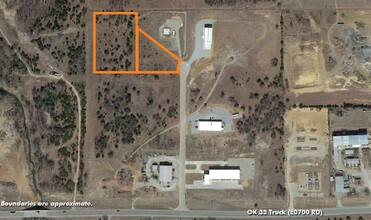 1400 Virgil Anderson Dr, Drumright, OK - aerial  map view